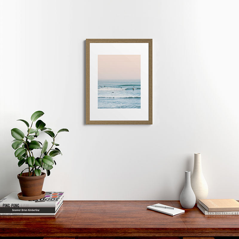 Surfers Framed Art Print Gallery Image 40