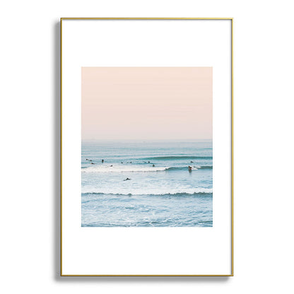 Surfers Framed Art Print Gallery Image 93