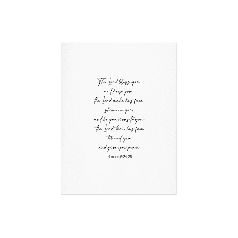 The Lord Bless You - Numbers 6:24-26 Art Print Gallery Image 6