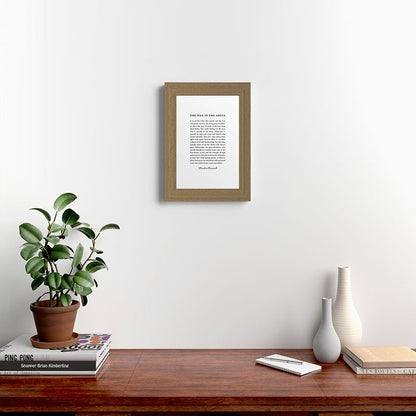 The Man In The Arena Framed Art Print Gallery Image 52