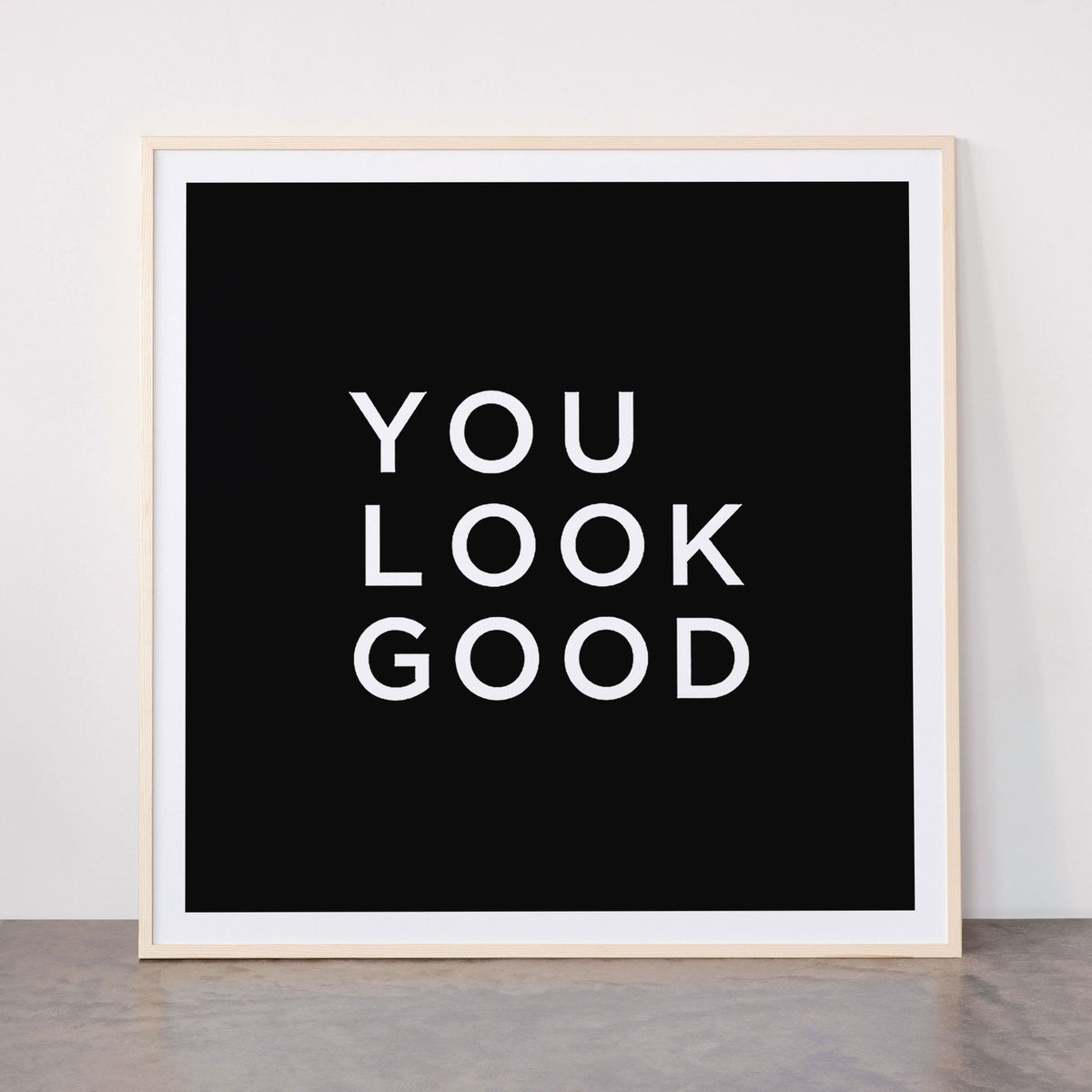 You look good Framed Art Print Gallery Image 33