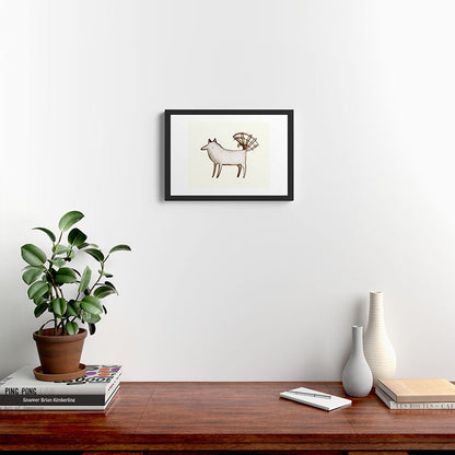 "I'm So Happy" - Dog Framed Art Print Gallery Image 4