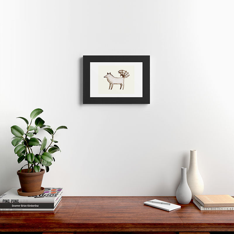 "I'm So Happy" - Dog Framed Art Print Gallery Image 42
