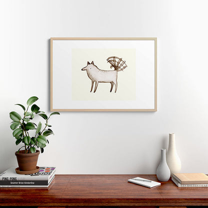 "I'm So Happy" - Dog Framed Art Print Gallery Image 28