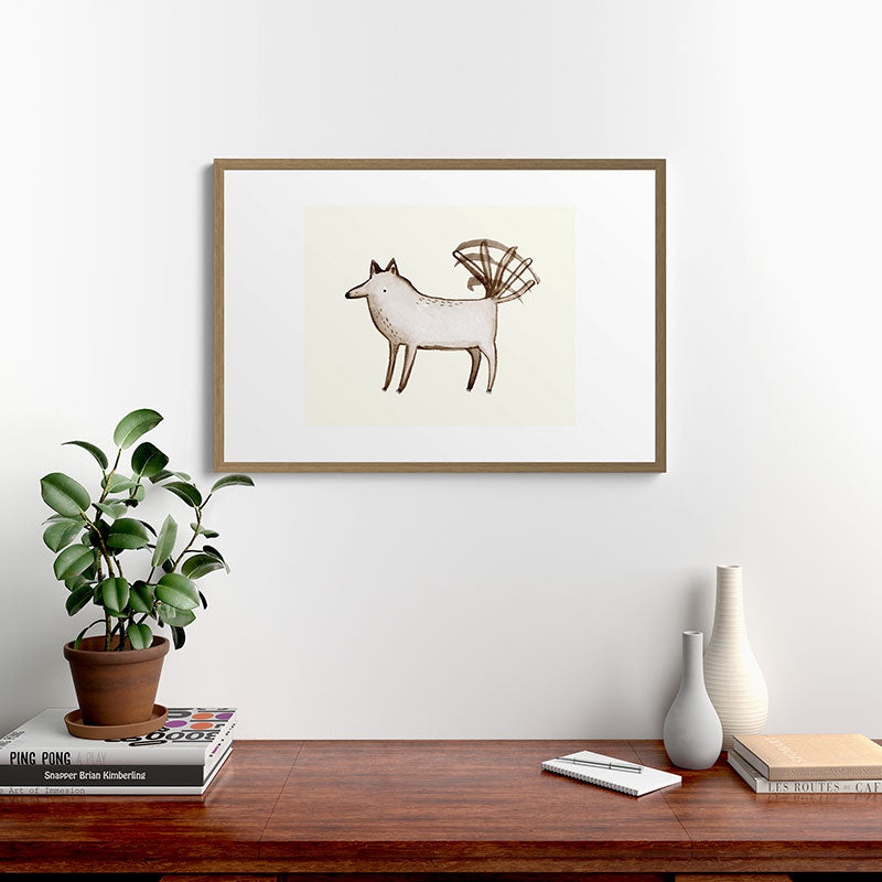 "I'm So Happy" - Dog Framed Art Print Gallery Image 18