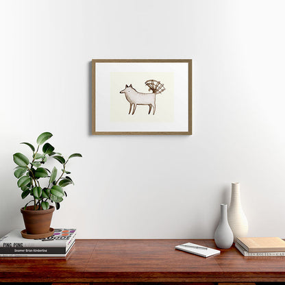 "I'm So Happy" - Dog Framed Art Print Gallery Image 16