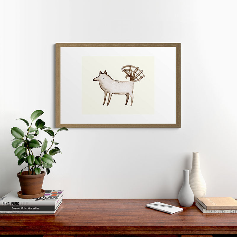 "I'm So Happy" - Dog Framed Art Print Gallery Image 56