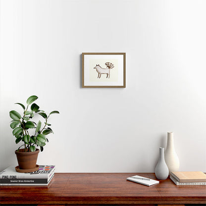 "I'm So Happy" - Dog Framed Art Print Gallery Image 12