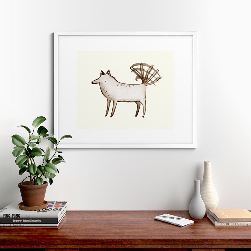 "I'm So Happy" - Dog Framed Art Print Gallery Image 76