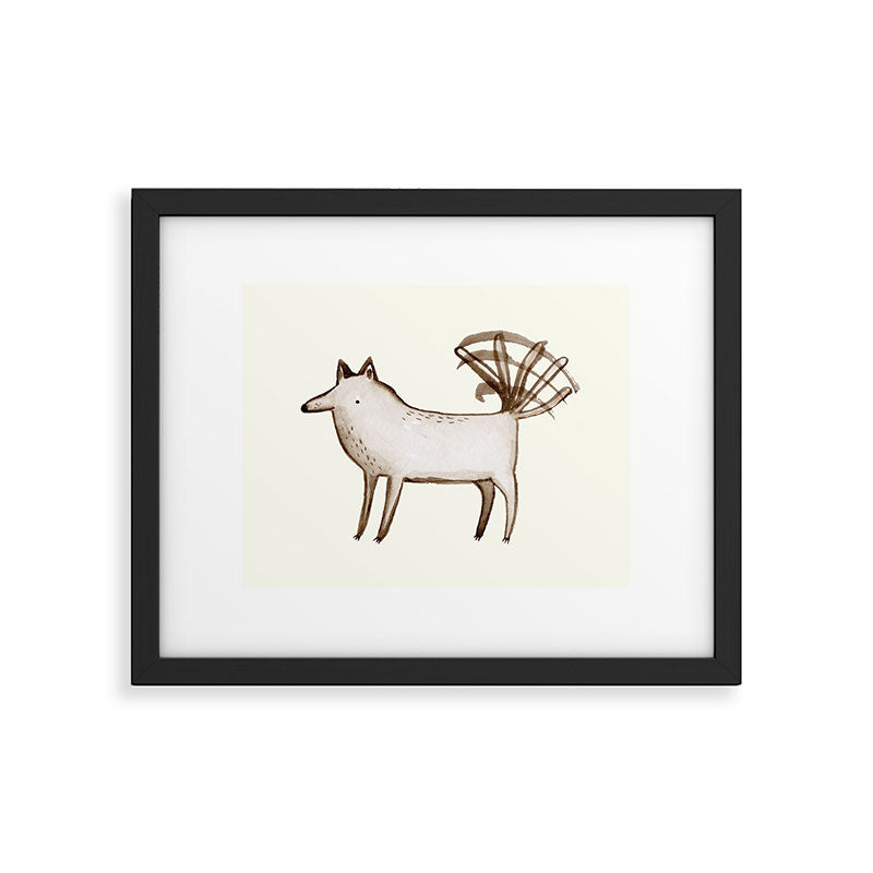 "I'm So Happy" - Dog Framed Art Print Gallery Image 3