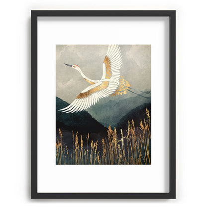 Elegant Flight Framed Art Print Gallery Image 83