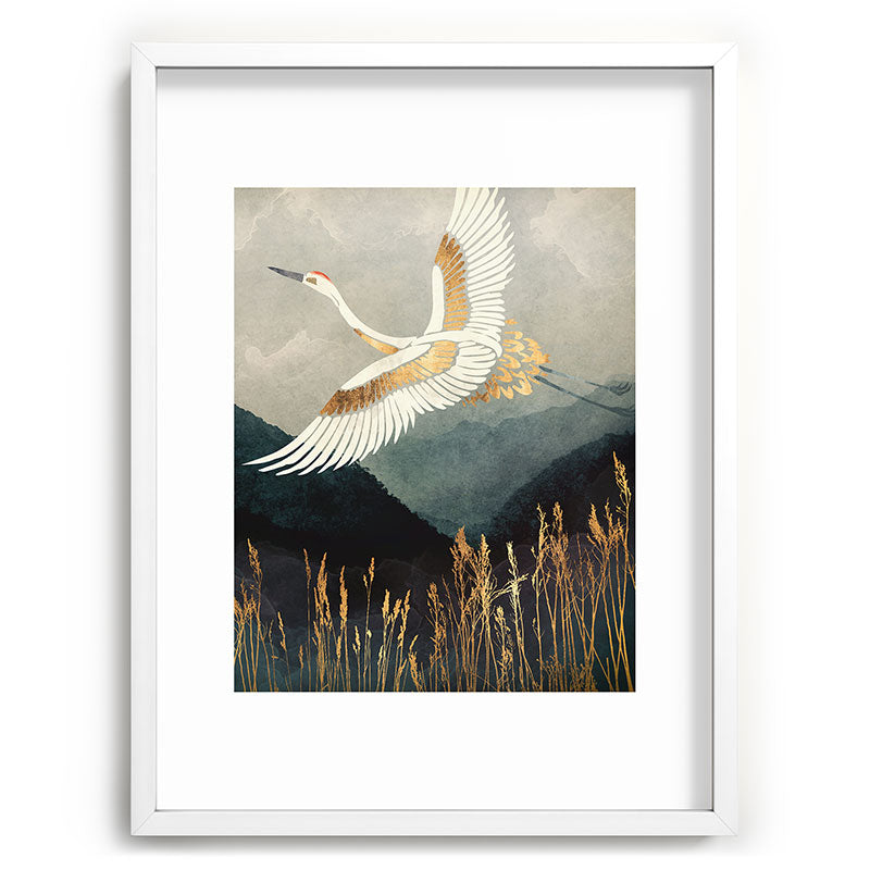 Elegant Flight Framed Art Print Gallery Image 107