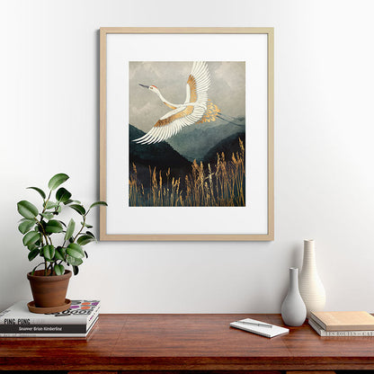 Elegant Flight Framed Art Print Gallery Image 67