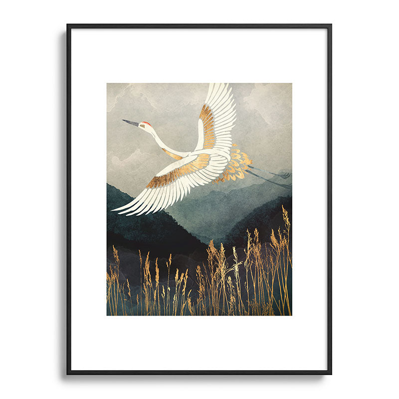 Elegant Flight Framed Art Print Gallery Image 116