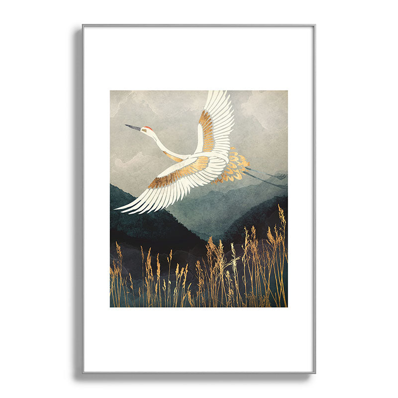 Elegant Flight Framed Art Print Gallery Image 137
