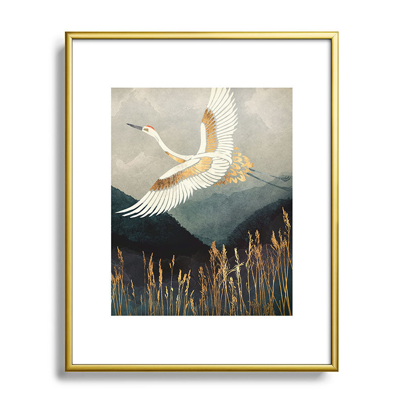 Elegant Flight Framed Art Print Gallery Image 120