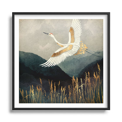 Elegant Flight Framed Art Print Gallery Image 122