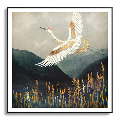 Elegant Flight Framed Art Print Gallery Image 130