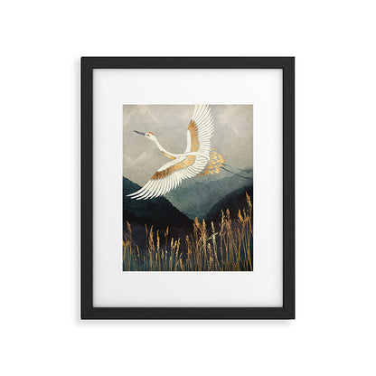 Elegant Flight Framed Art Print Gallery Image 6