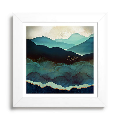 Indigo Mountains Framed Art Print Gallery Image 79