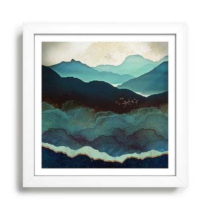 Indigo Mountains Framed Art Print Gallery Image 35