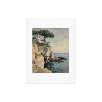 Cliff Impressionist Painting Art Print Gallery Image 6