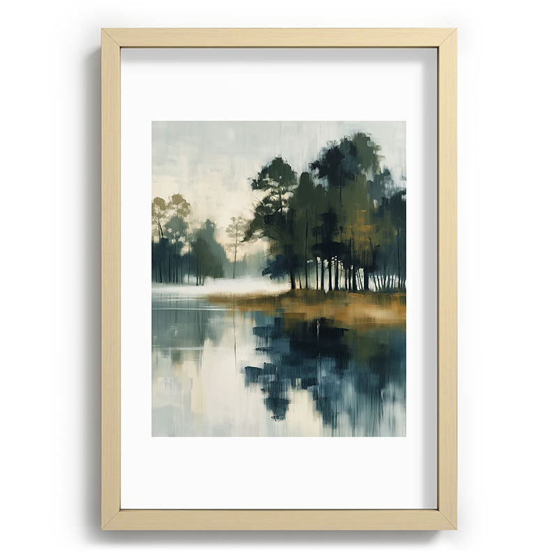 Country Lake II Framed Art Print Gallery Image 71