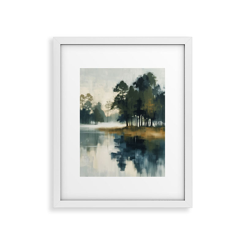 Country Lake II Framed Art Print Gallery Image 26