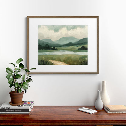 Country River Framed Art Print Gallery Image 14
