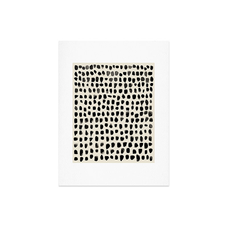 Dots (Beige) Art Print Gallery Image 4