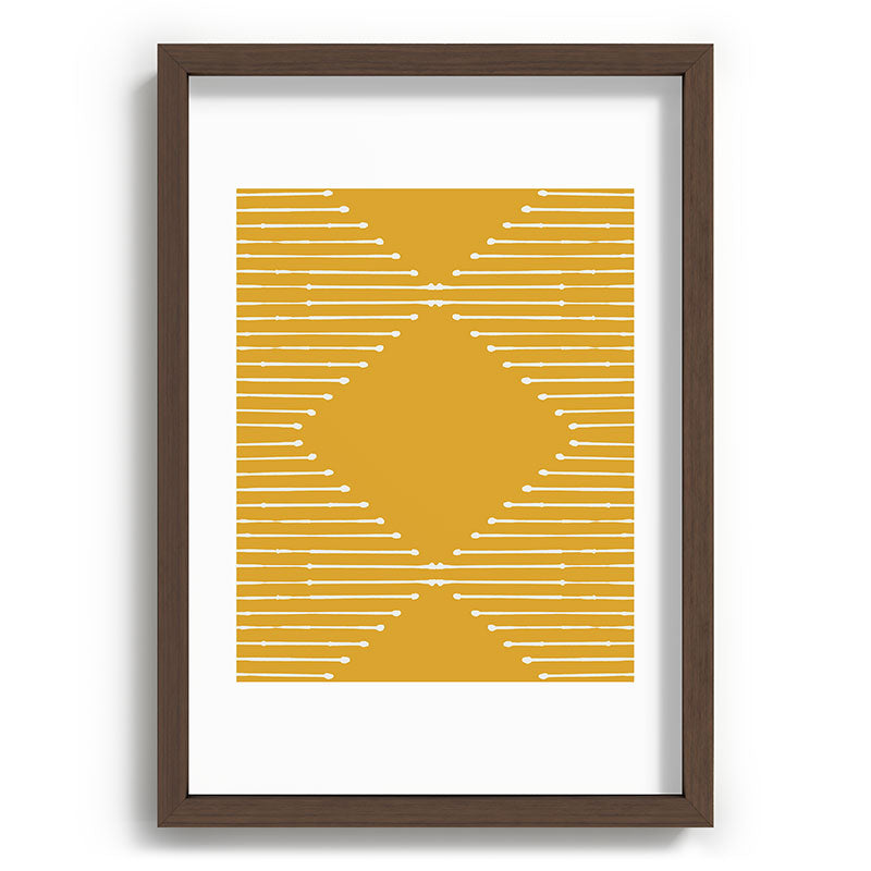 Geo (Yellow) Framed Art Print Gallery Image 38