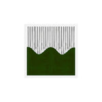 lines and wave (green) Art Print Gallery Image 1