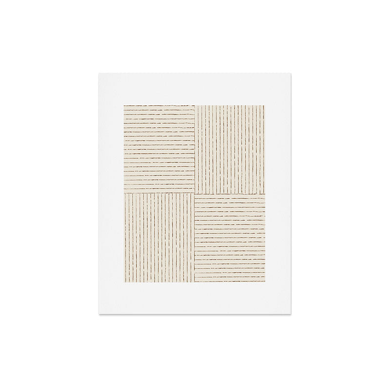 Lines III (Cream) Art Print Gallery Image 3