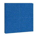 Lines III (Sapphire Blue) Canvas Print Gallery Image 1
