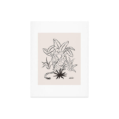 Cheetah Crush lines Art Print Gallery Image 6
