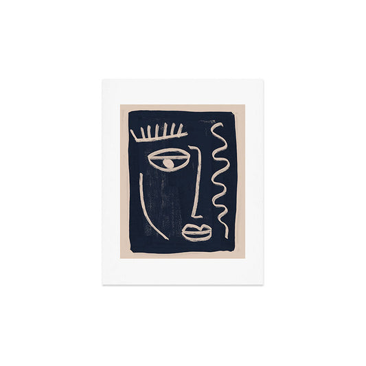 Abstract Face 23 Art Print Gallery Image 2