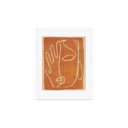 Abstract Face 25 Art Print Gallery Image 2