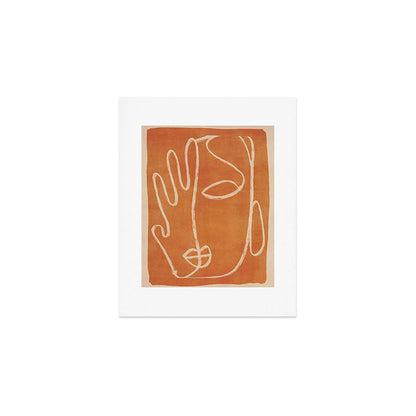 Abstract Face 25 Art Print Gallery Image 1