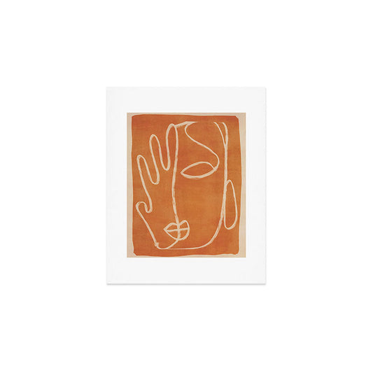 Abstract Face 25 Art Print Gallery Image 1