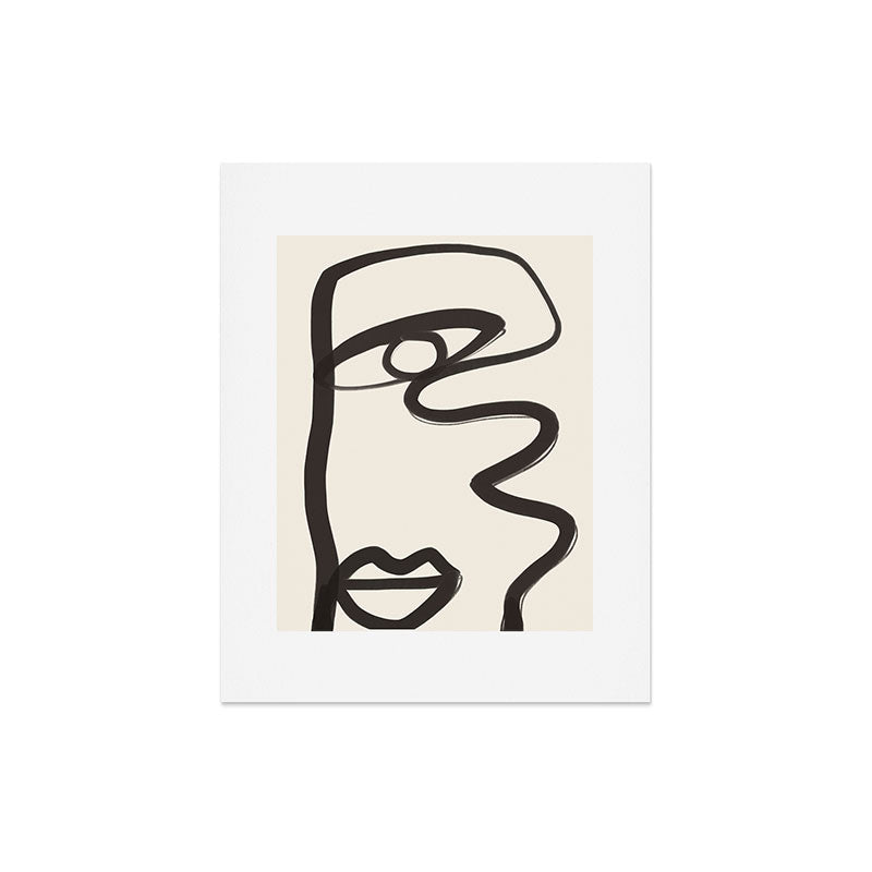 Abstract Face 36 Art Print Gallery Image 5