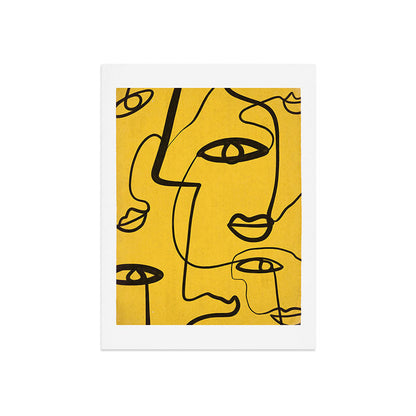 Abstract Faces 4 Art Print Gallery Image 7