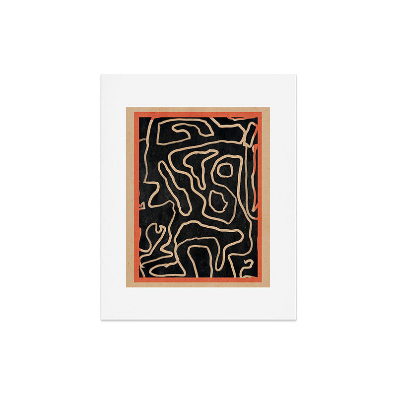 Abstract line art 159 Art Print Gallery Image 4