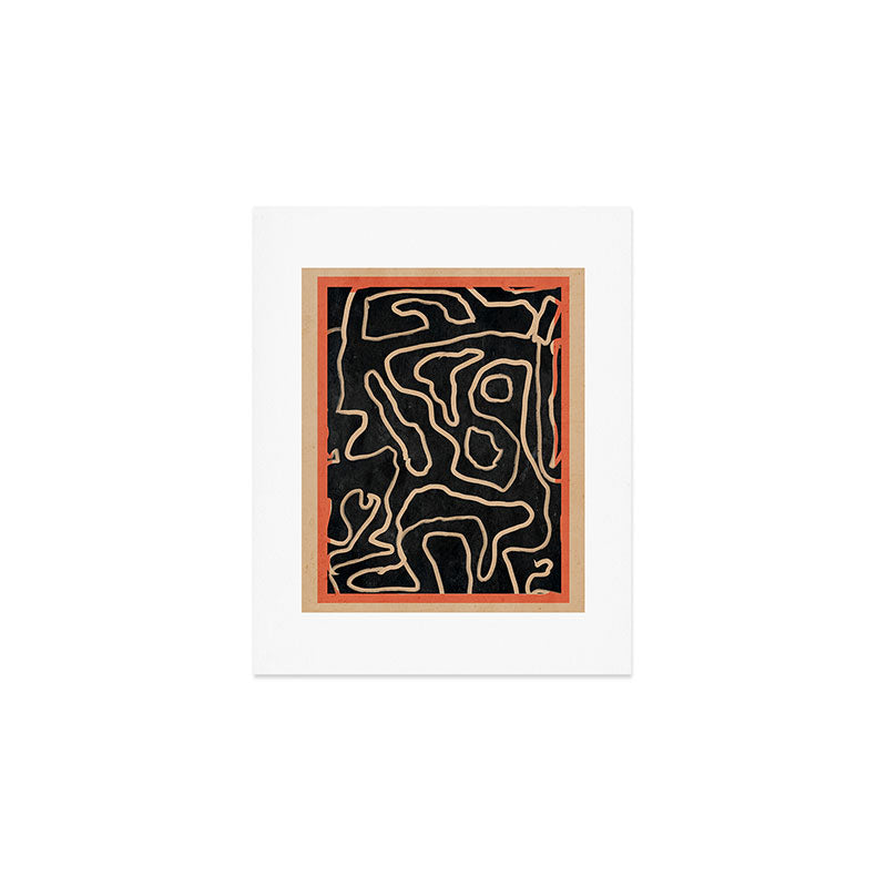 Abstract line art 159 Art Print Gallery Image 1
