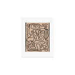 Abstract line art 161 Art Print Gallery Image 1