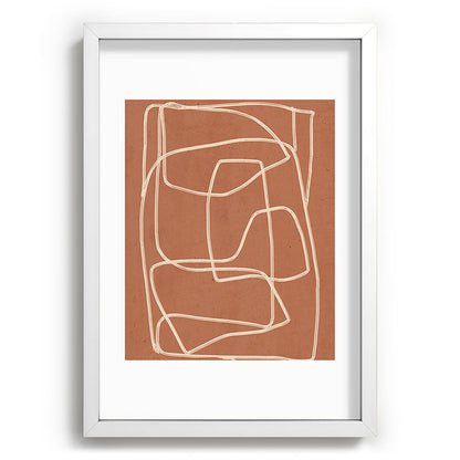 Abstract line art 22 Framed Art Print Gallery Image 77