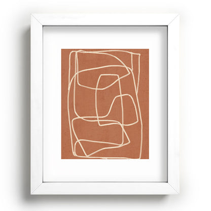 Abstract line art 22 Framed Art Print Gallery Image 75