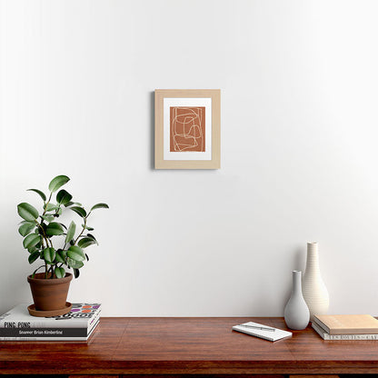 Abstract line art 22 Framed Art Print Gallery Image 44