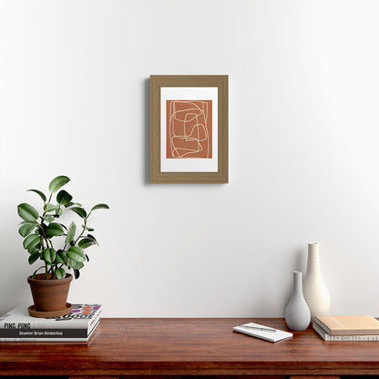 Abstract line art 22 Framed Art Print Gallery Image 38