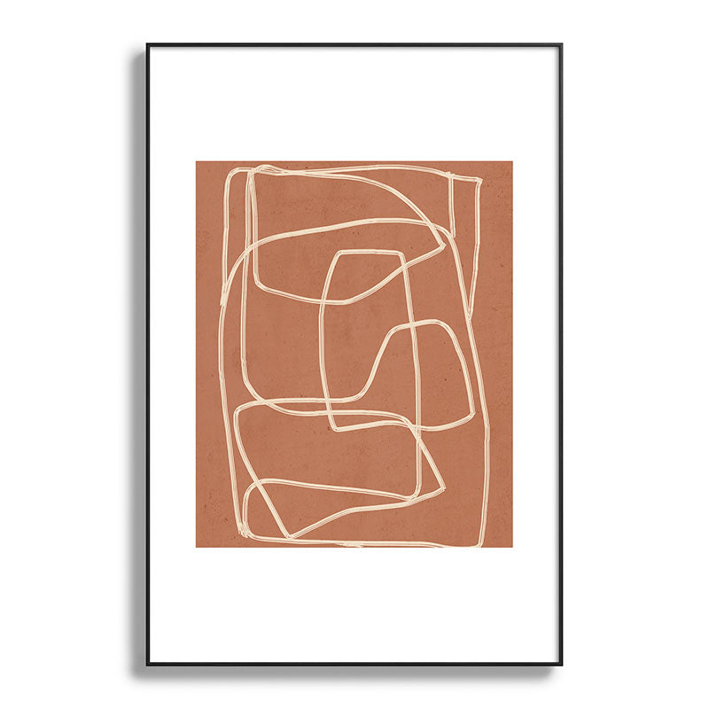 Abstract line art 22 Framed Art Print Gallery Image 87