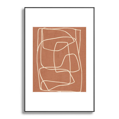 Abstract line art 22 Framed Art Print Gallery Image 86